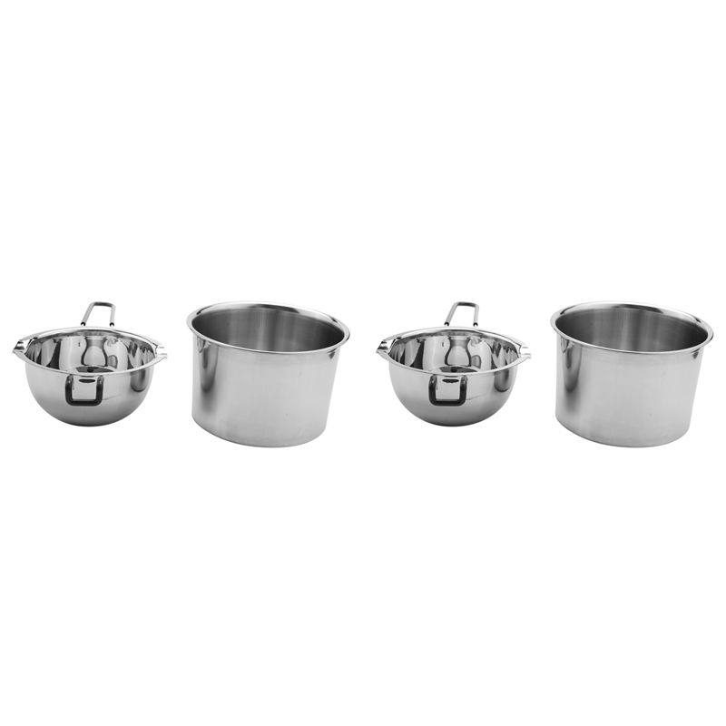 Soap Making Double Boiler - ABAH-4 Paket Çift Kazanlı Tencere Seti