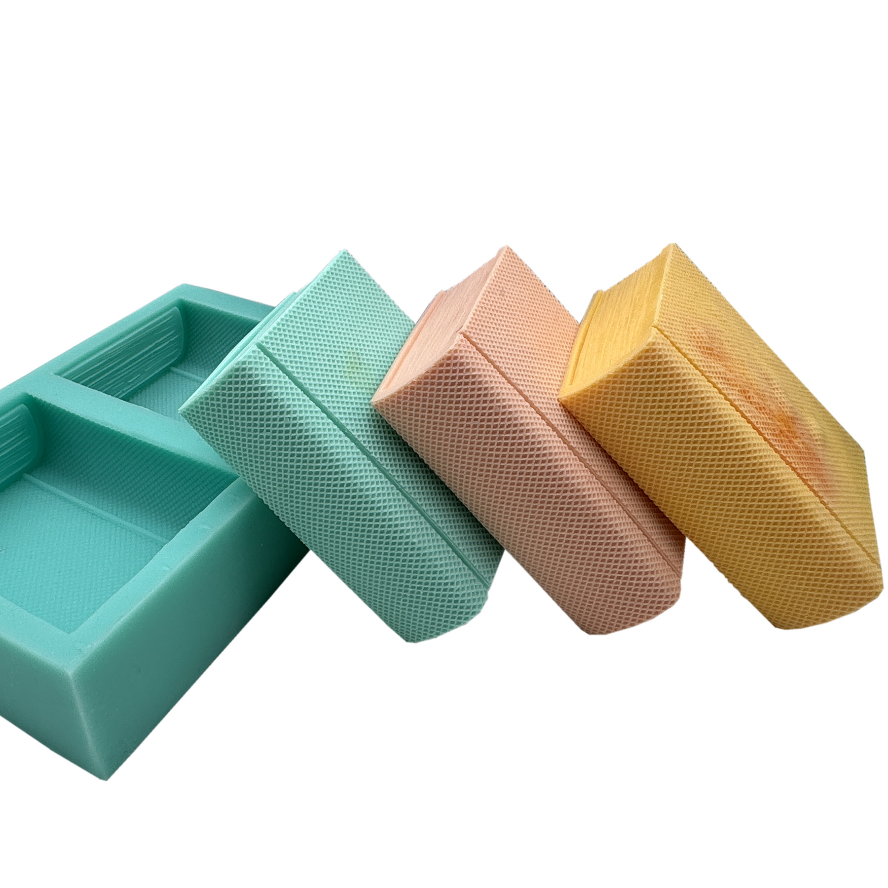 Soap Making Accessories - Iki kitap silikon sabun kalıpları el