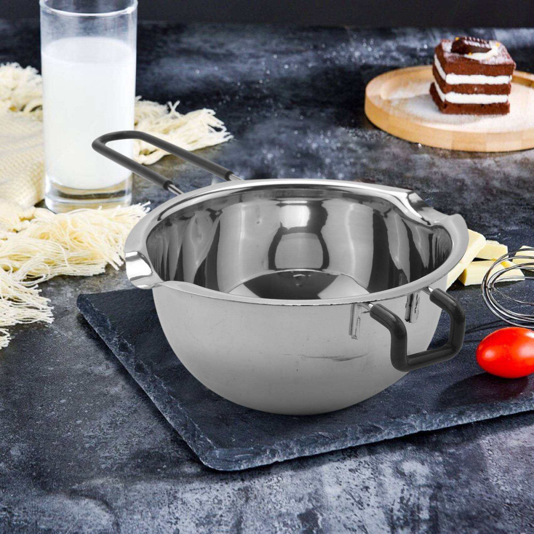 Soap Making Double Boiler - J1UL1N 2 Paket Çift Kazanlı Tencere