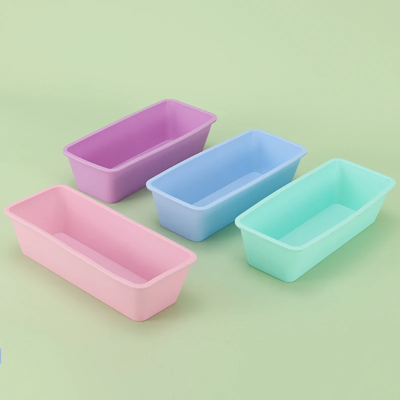 Soap Making Dish - Dikdörtgen sabun kalıp Siliocne pişirme kalıp