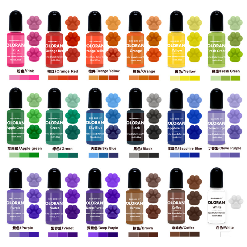 Soap Making Accessories - 20 Renk Mum Boyaları Balmumu Mumlar