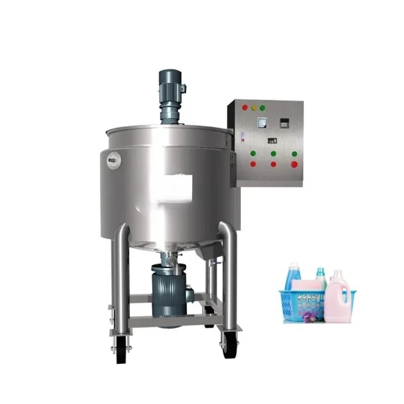 Soap Making Double Boiler - 50 litrelik Hareketli Çift Cidarlı Kazanlı