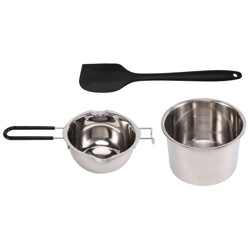Soap Making Double Boiler - AEE8-Çift Kazanlı Tencere Seti Paslanmaz Çelik