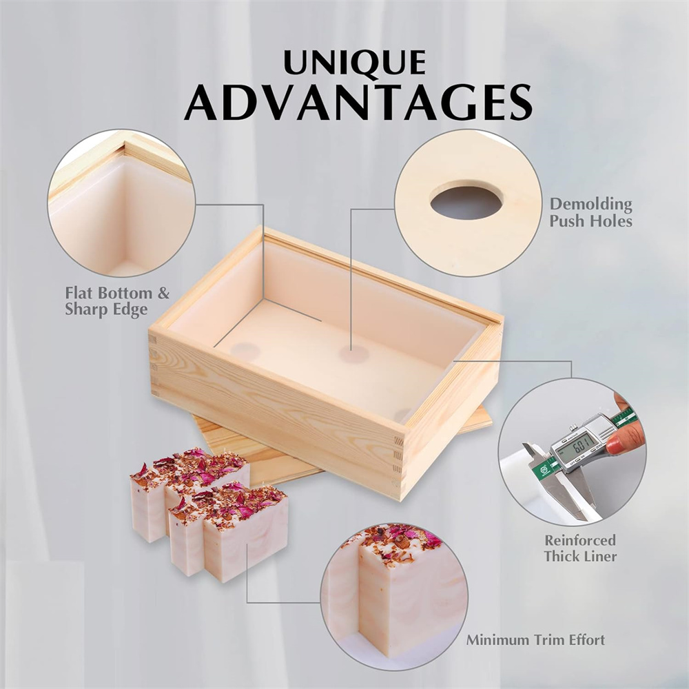 Büyük Sabun Kalıpları Dikdörtg - Soap Making Accessories incelemesi ve fiyatı
