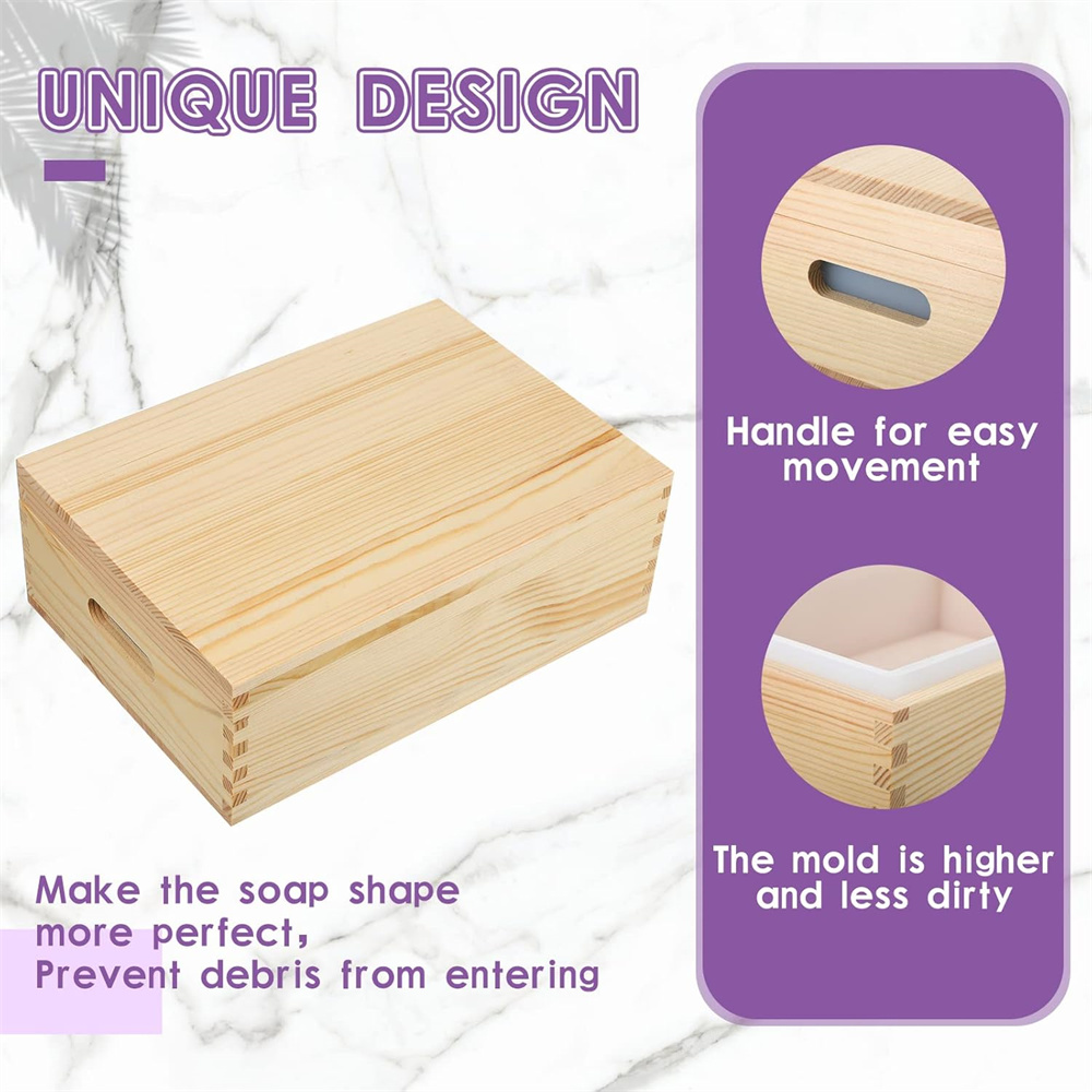 Büyük Sabun Kalıpları Dikdörtg - Soap Making Accessories incelemesi ve fiyatı