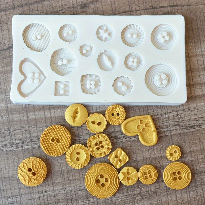 Düğme Şekilli Silikon Kalıp Sa - Soap Making Dish incelemesi ve fiyatı