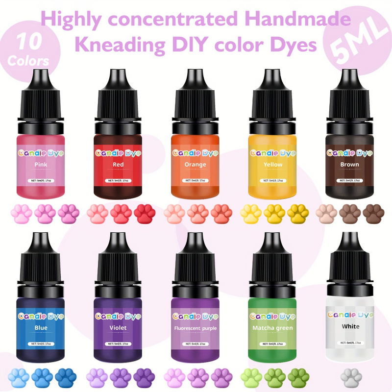 Squishy Boya, 5 Ml/şişe, 10Çok - Soap Making Game incelemesi ve fiyatı