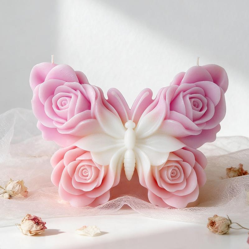 DIY Gül Kelebek Formu silikon  - Soap Making Dish incelemesi ve fiyatı