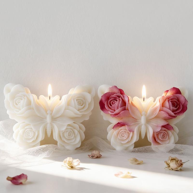 DIY Gül Kelebek Formu silikon  - Soap Making Dish incelemesi ve fiyatı