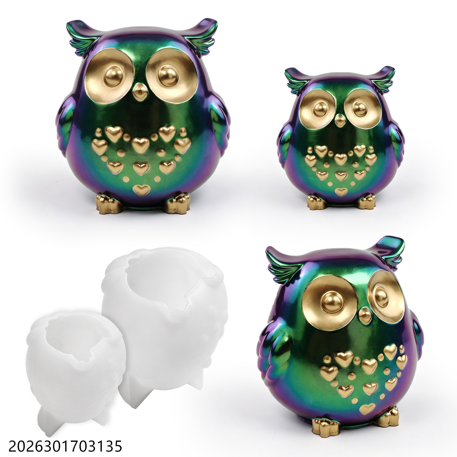 Baykuş silikon kalıp 3D kuş şe - Soap Making Accessories incelemesi ve fiyatı